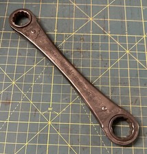 Unique And Vintage Dunlap Box End Rachet Wrench 13/16 & 7/8 - Made in USA