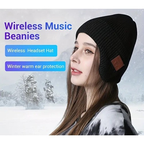 Berretto musicale wireless per esercizio e corsa - Foto 4 di 6