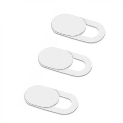 PRIVACY CAMERA COVER SECURITY BLOCKER WEBCAM CLOSURE WHITE for SMARTPHONES