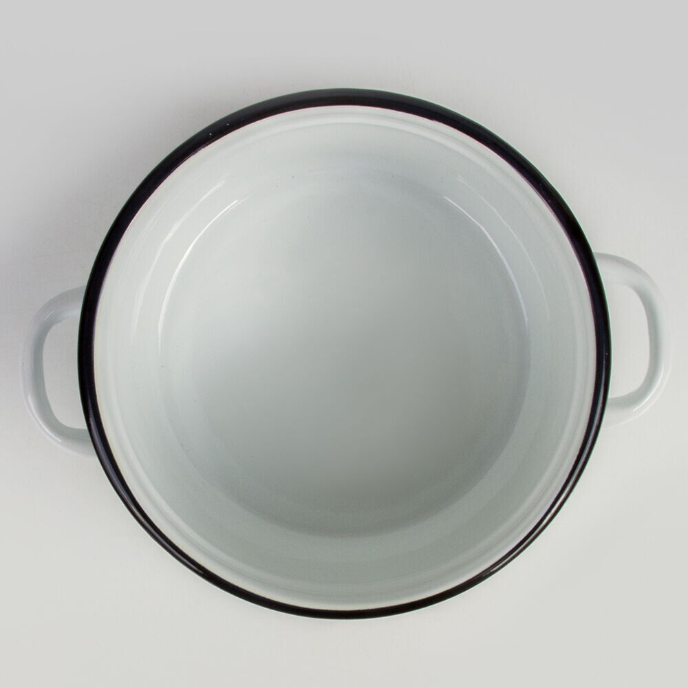 Novomoskovsk Spring Tulips Enamel Stockpot Set Vintage Cooking Pot SET OF 3