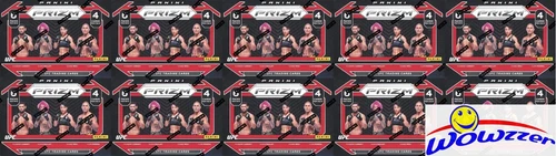 (10) 2023 Panini Prizm UFC EXCLUSIVE Sealed Blaster Box-ICE & PULSAR PRIZMS!