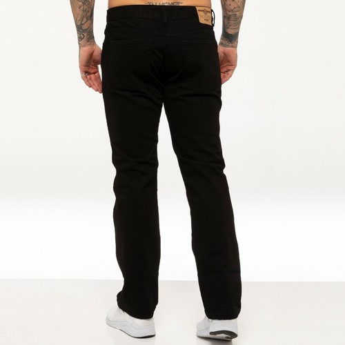 Kruze Denim Herren Arbeit Jeans Basic Schwerlast Gerades Bein Regular Fit Hose - Bild 4 von 29