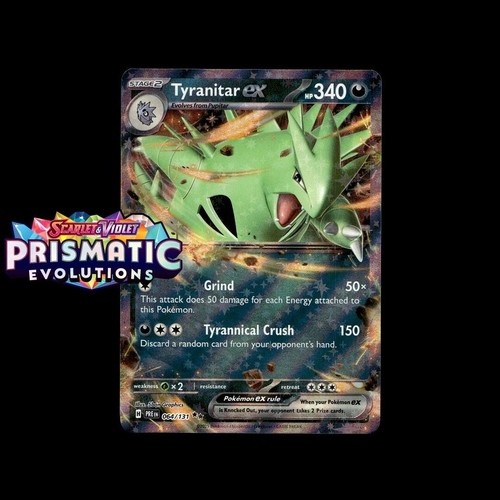 Pokemon Prismatic Evolutions: Choose Your Card! Reverse Holo/Holo EX Full Art NM - Picture 81 of 173