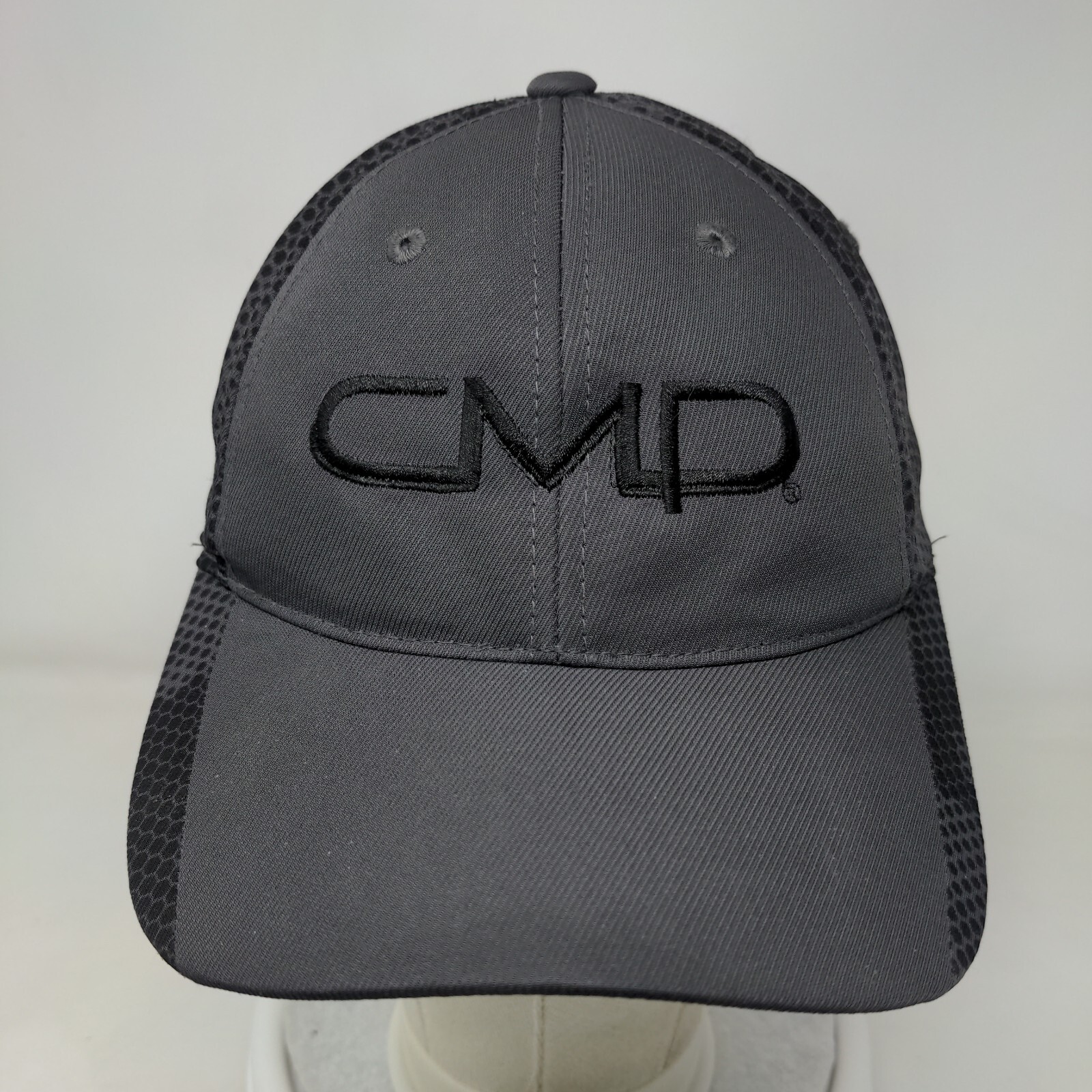CMD Strapback Hat Gray One Size Adjustable Embroi… - image 2