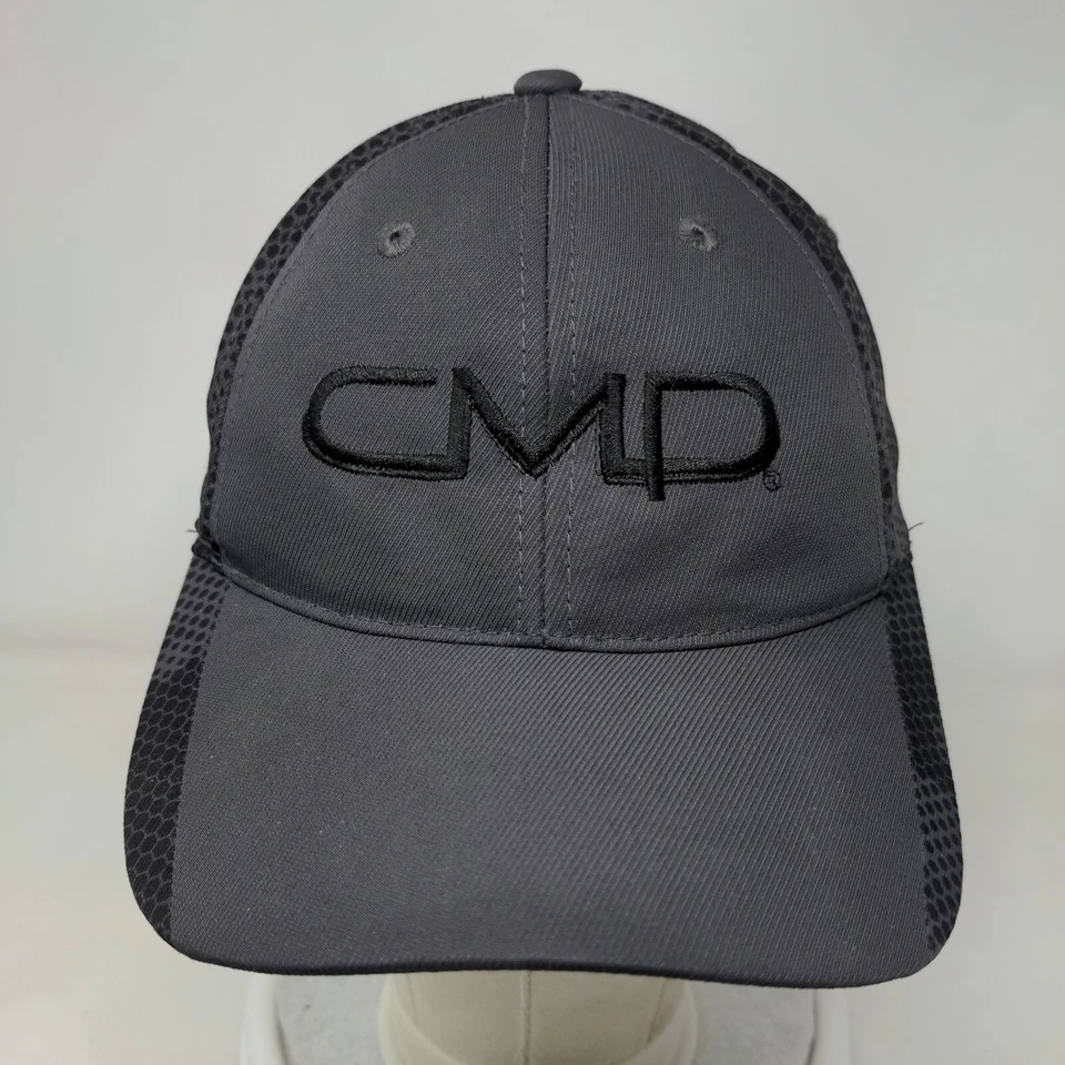 Sombrero CMD Strapback Gris Talla Única Ajustable Bordado Sport-Tek Poliéster Foto 2 de 4