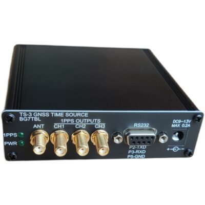 BG7TBL TS-3 Time Source Clock Source 1PPS 0-3.3V 3-Channel SMA Port LEA-M8T GNSS