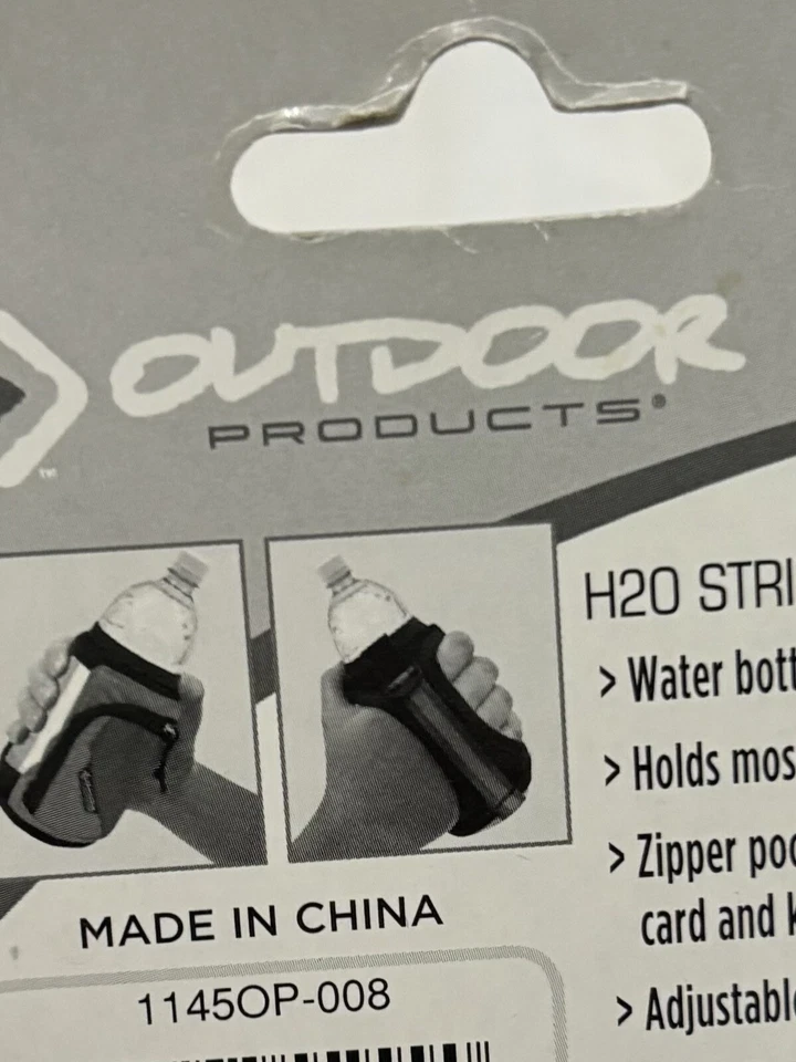 Outdoor Products H2O Stride Bottle Carrier 21oz  GRAY Jogger Running Training - Image 3 of 3