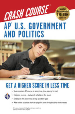AP US Government  Politics Crash Course Book  Online (Advanced - VERY GOOD