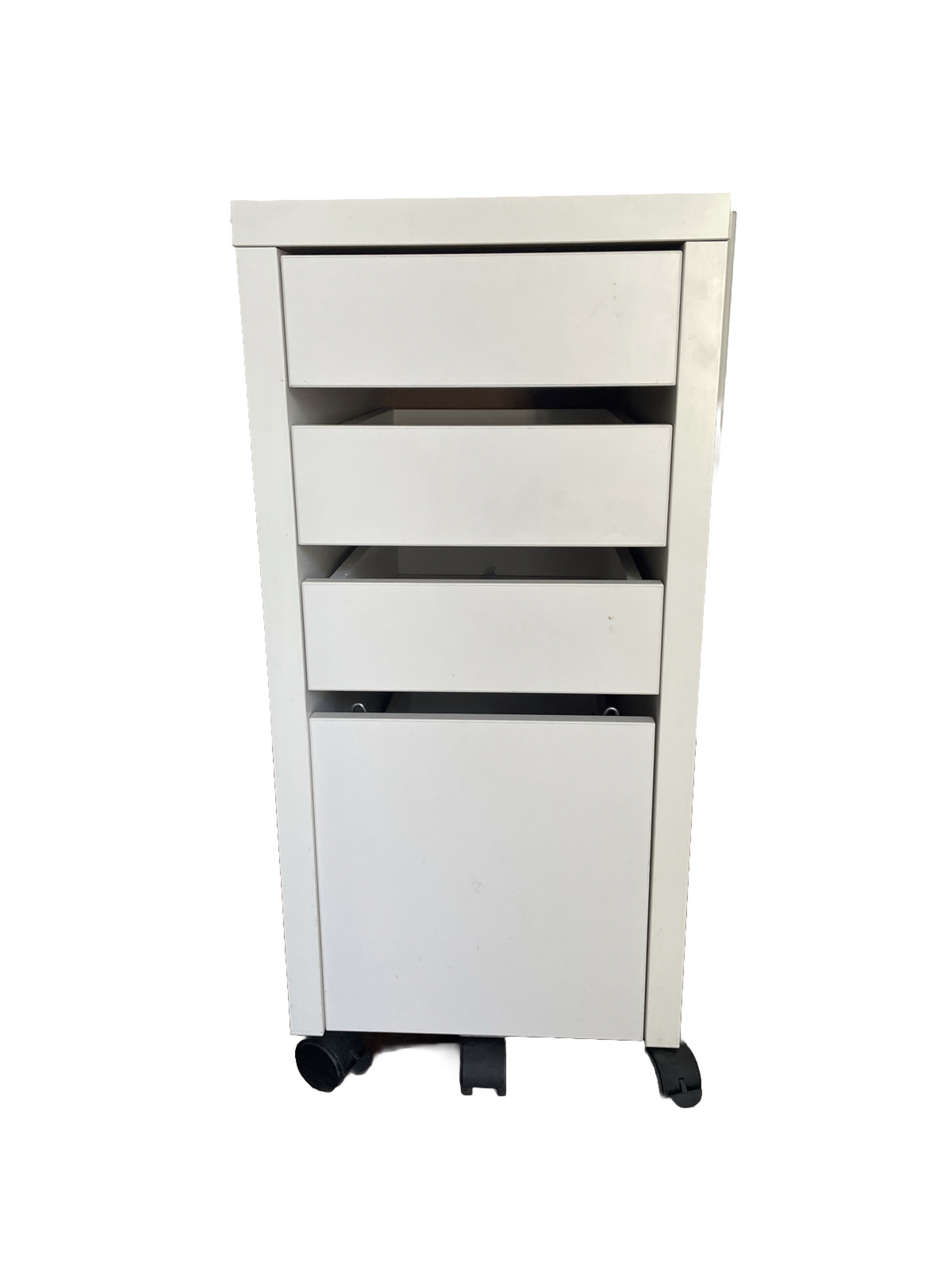 IKEA White Desk And Drawer Unit eBay