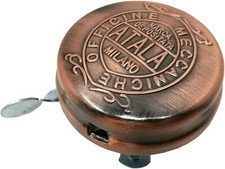 Campanello ATALA BRONZO per Bici Graziella - Olanda - Epoca - Bacchetta -Vintage