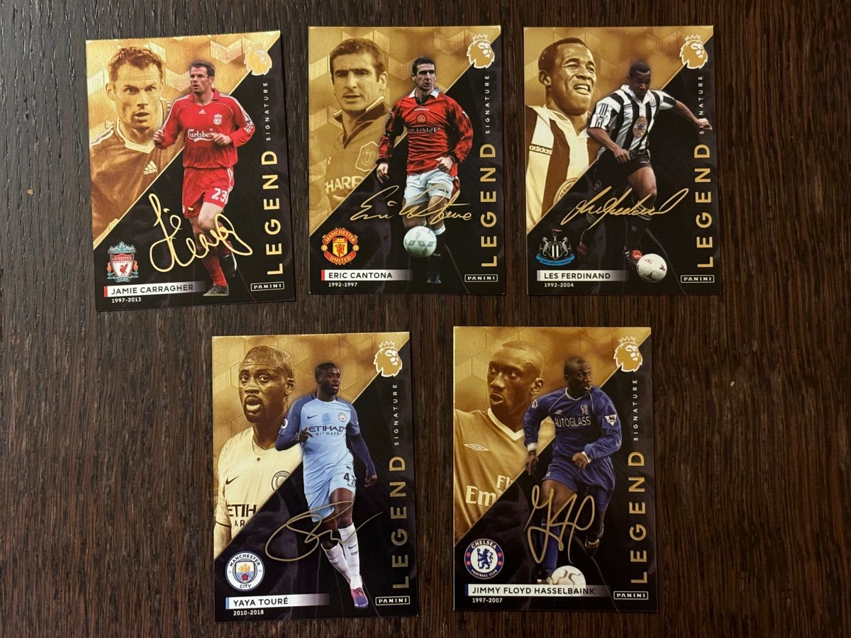 PANINI ADRENALYN XL PREMIER LEAGUE 2024 ALL 5 LEGEND AUTOGRAPH
