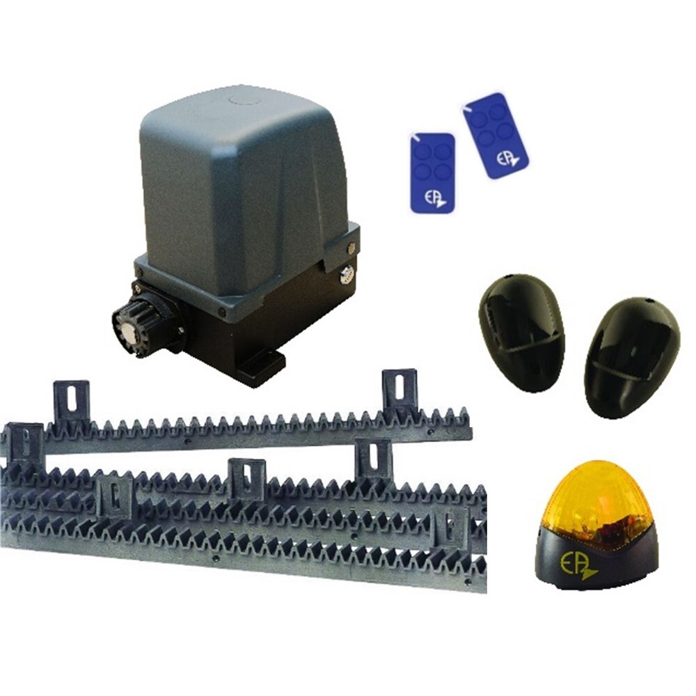 Automatisme portail coulissant 400kg EA CONFORT CL610 kit moteur électrique résidentiel