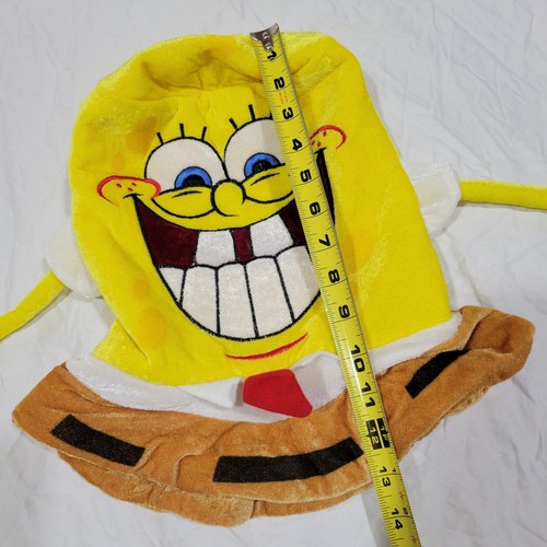 SpongeBob Squarepants Hat Nickelodeon 2008 Viacom Cartoon Polyester Top Hat USED - Picture 3 of 21
