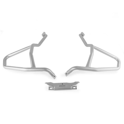 Upper Engine Guard Crash Bar Protector For BMW G310R 2018/ G310GS 2017-22 Silver - Picture 3 of 10