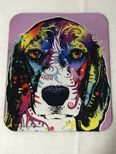 Multi Color Medium Dog Mouse Pad NEW