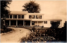 Valley View Farm House in Bethlehem New Hampshire NH 1920s RPPC Postcard Photo