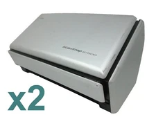 Lot of 2 Fujitsu ScanSnap S1500 Compact Duplex Documents Scanner - No AC Adapter