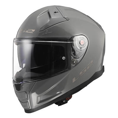 Integral Helm LS2 Ff811 Vector II Solid Grau Nardo Poliert