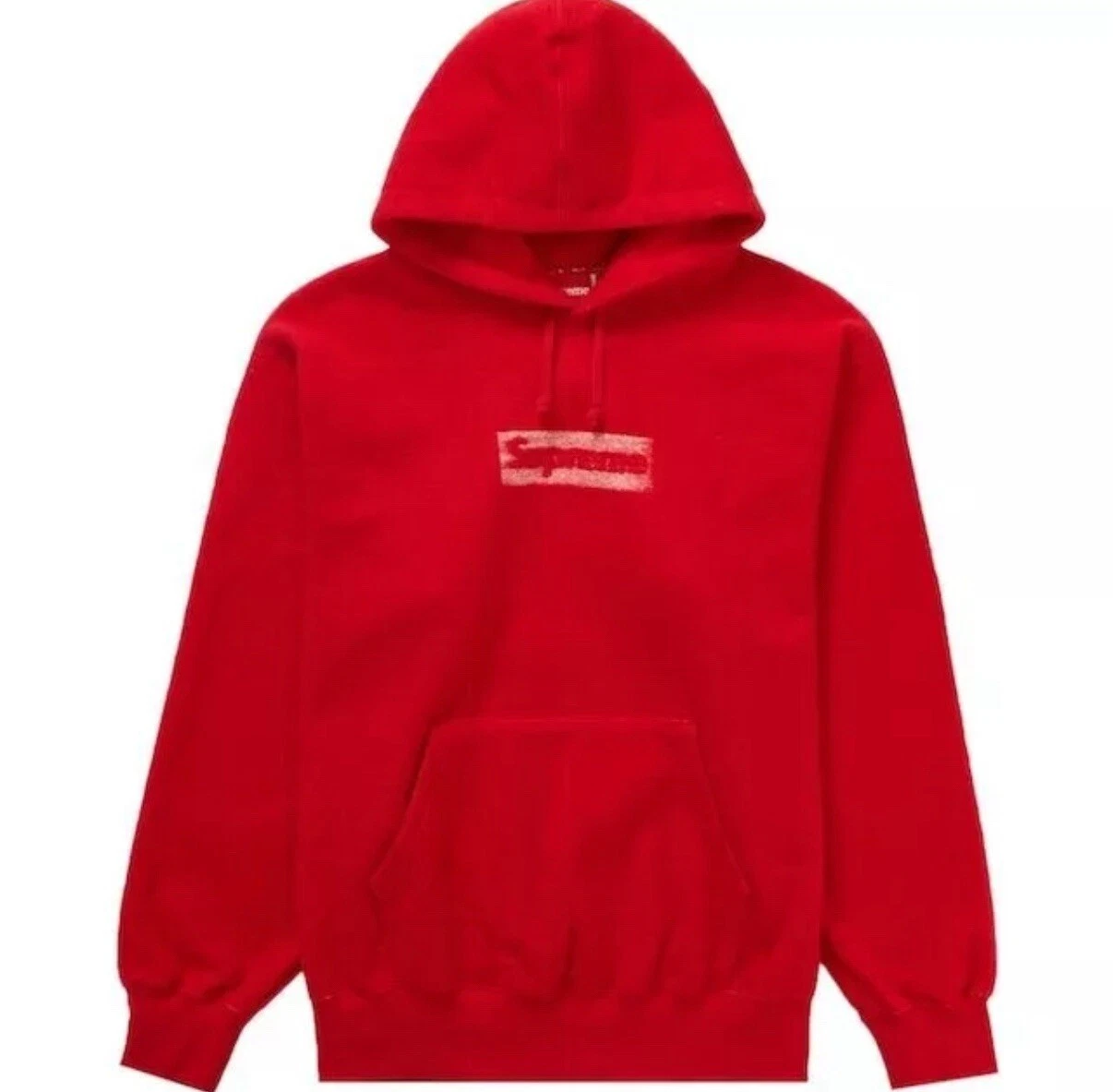 Sweat à capuche Supreme Inside Out Box Logo   Rouge   Taille   Large Neuf