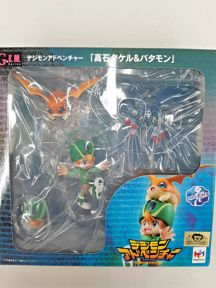 G.E.M. Digimon Adventure Takaishi Takeru & Patamon w/ 1st issue Bonus Card GEM - Image 3 of 4