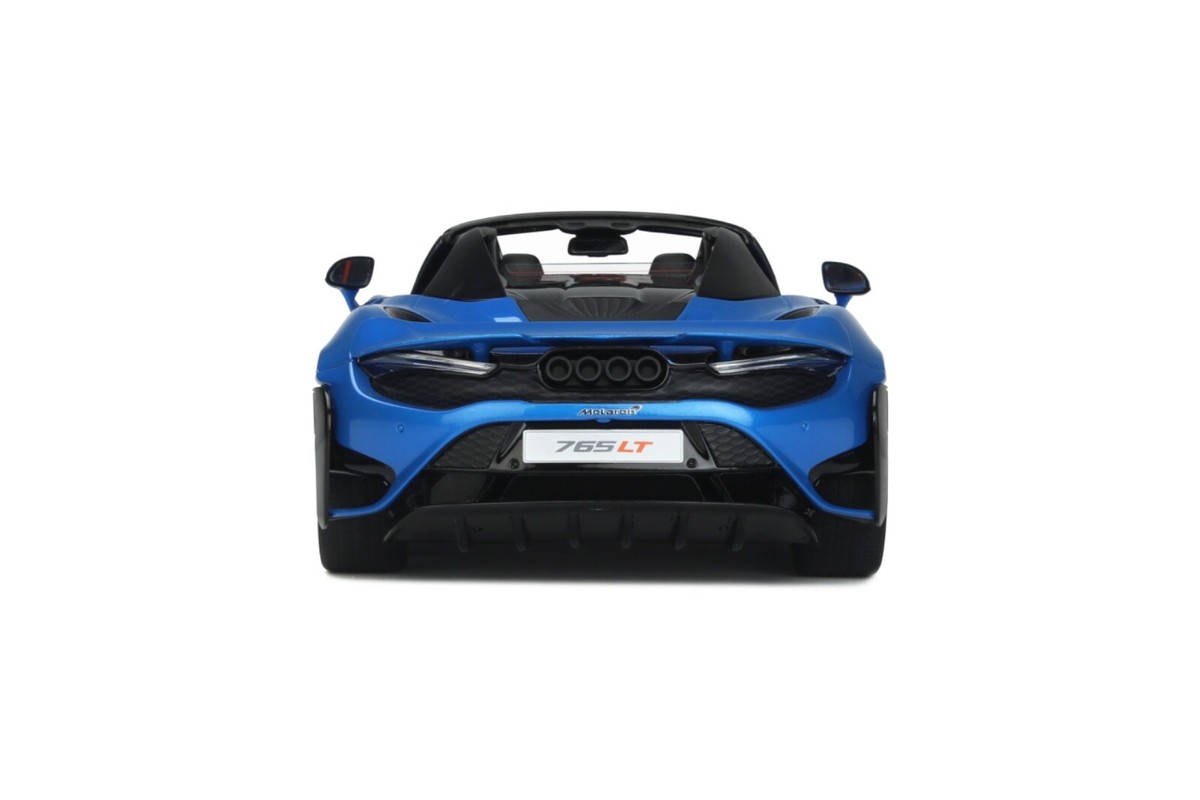 1/18 GT Spirit McLaren 765LT Spider from 2021 in Amit Blue 1/18 GT Spirit McLaren 765LT Spider from 2021 in Amit Blue