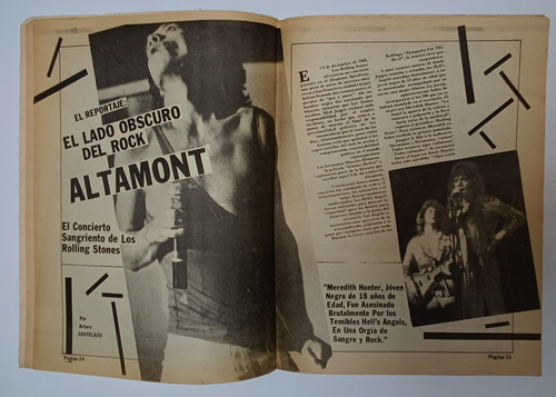 SUPER ROCK #10 MAY 1986 W.A.S.P / LUZBEL / EL TRI / MEXICAN MAGAZINE - Picture 8 of 10