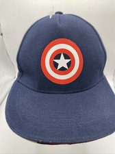THE AVENGERS CAPTAIN AMERICA Youth Baseball Hat Cap SnapBack Printed Bill YOUTH