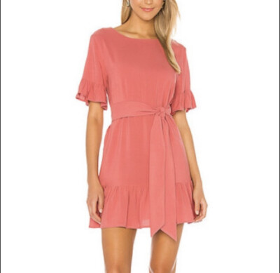 revolve short pink dress x REVOLVE Banks Mini Dress