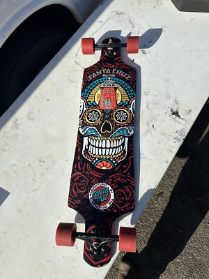 Santa Cruz Sugar Skull Longboard | eBay