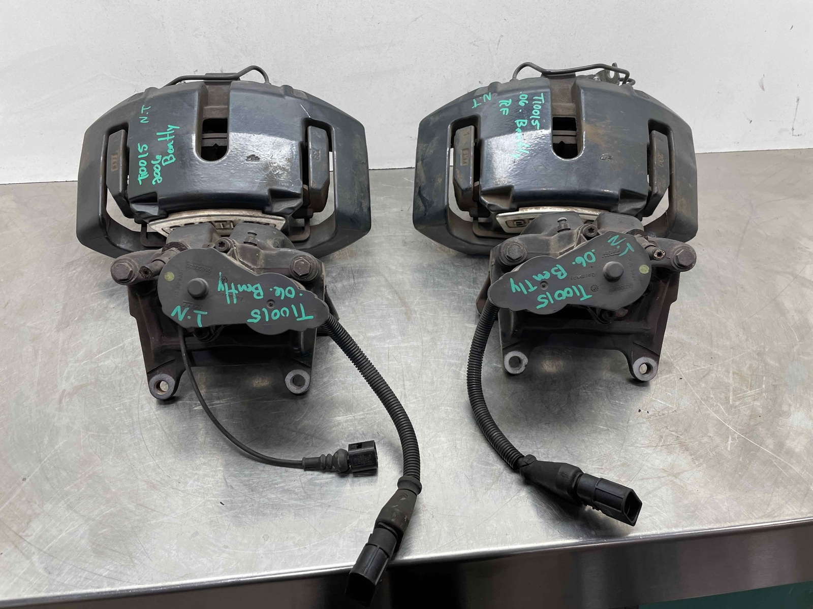 2006 Bentley Continental OEM Brake Calipers Set of 4 Front Rear Left Right