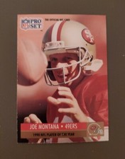 1991 Pro Set JOE MONTANA #3 football card ~ San Francisco 49ers 
