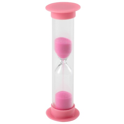 TRIXES 60 Sekunden Rosa Sand Timer NEU 60 Sekunden / 1 Minute Sand Timer für Kinder