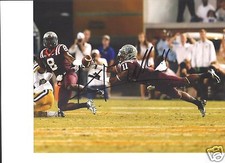 KENDALL FULLER VIRGINIA TECH HOKIES SIGNED 8X10 PHOTO W/COA #3