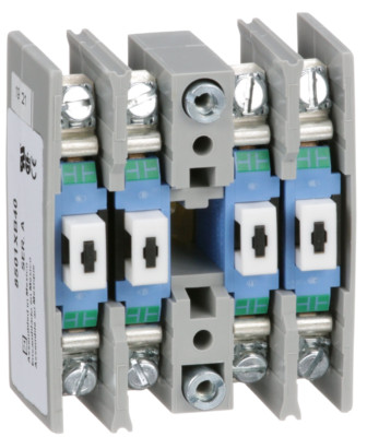 Square D 8501XB40 10A 600V~ 4Cartridge Universal Adder Deck New