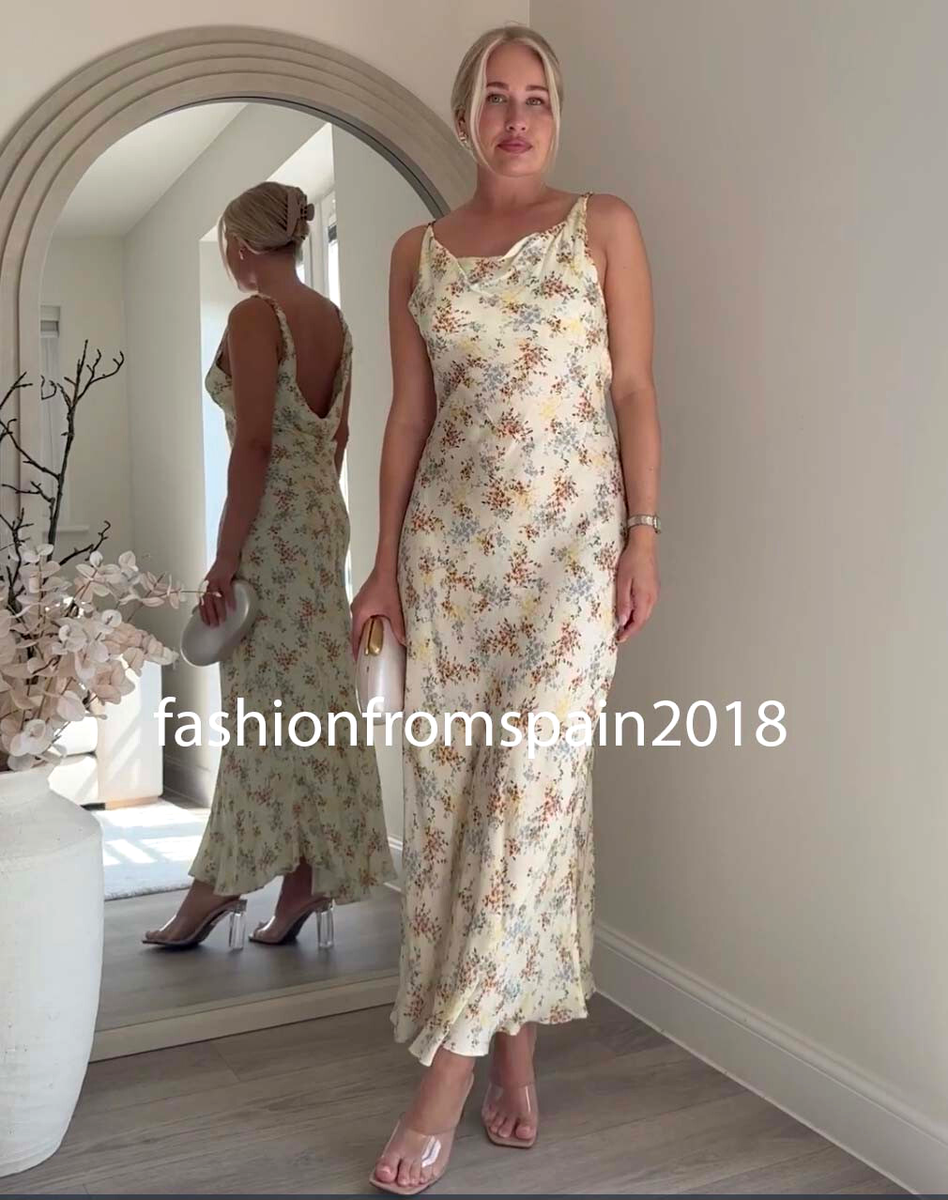 【新品】　ハーリップトゥ　Lace Motif Twill Long Dress Tropical Print Knotted Long Dress – COMMENSE