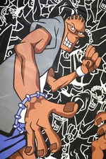 Million Man Button Down Hip Hop Shirt B&T size Men's L