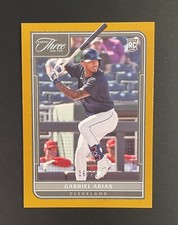2022 Panini Three And Two Gabriel Arias /25 Cleveland Prospect #139