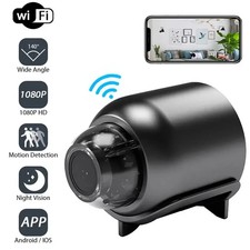 1080P HD Mini Camera Indoor Safety Monitor Night Vision Camcorder WiFi Recorder