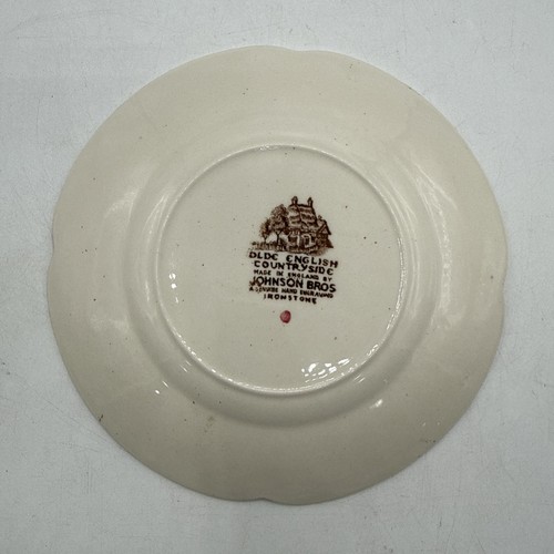 4 Johnson Bros OLDE ENGLISH COUNTRYSIDE 6 1/4” BREAD PLATES - Picture 12 of 12