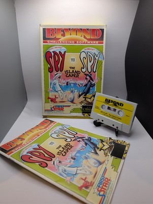 Spy vs Spy: The Island Caper Commodore 64 CIB Big Box C64 PAL UK