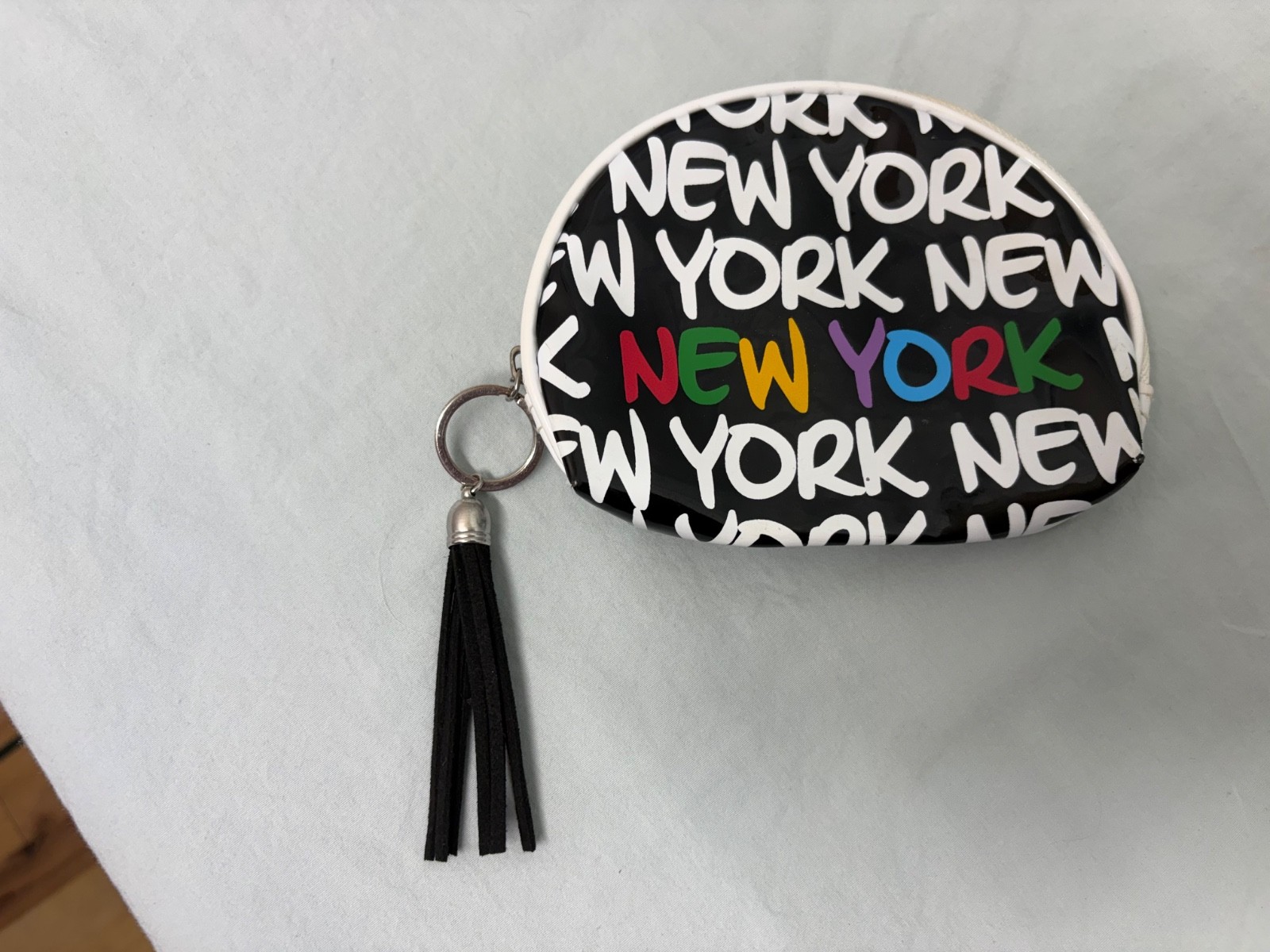 Robin Ruth Womens Bag Purse clutch Black/Multi Color  Graphic New York y2k image 2