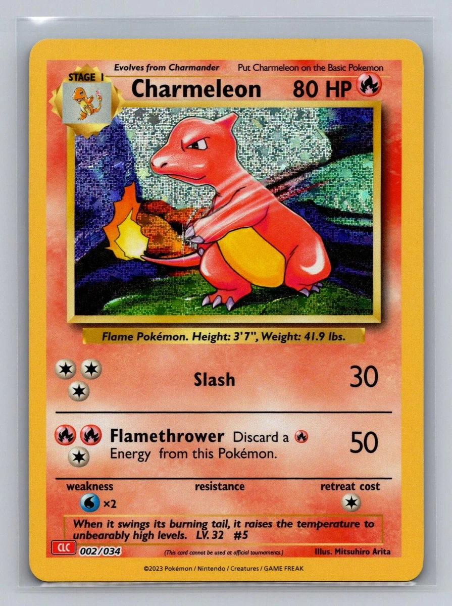 Charmeleon 002/034 Trading Card Game Classic for sale | eBay
