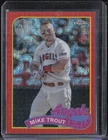 2024 Topps Chrome Silver Pack Orange Mike Trout /25