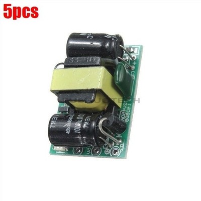 5pcs Module Chip 3.5W 700Ma 5V Converter Ac-Dc Power Supply Step Down Ne vc *v