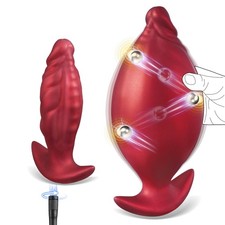 Inflatable Butt Plug Large Anal Plug, Safe Buttplug Expanding 1.6"-3.1"