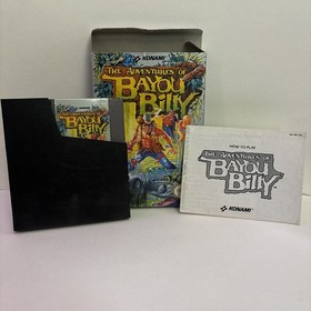 The Adventures of Bayou Billy (NES, 1989) CIB With Manual And Sleeve