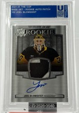 Joel Blomqvist RC Patch Auto 2024-25 Upper Deck The Cup /249 Penguins #162