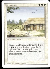 1x Farmstead - Revised Edition - NM - MTG
