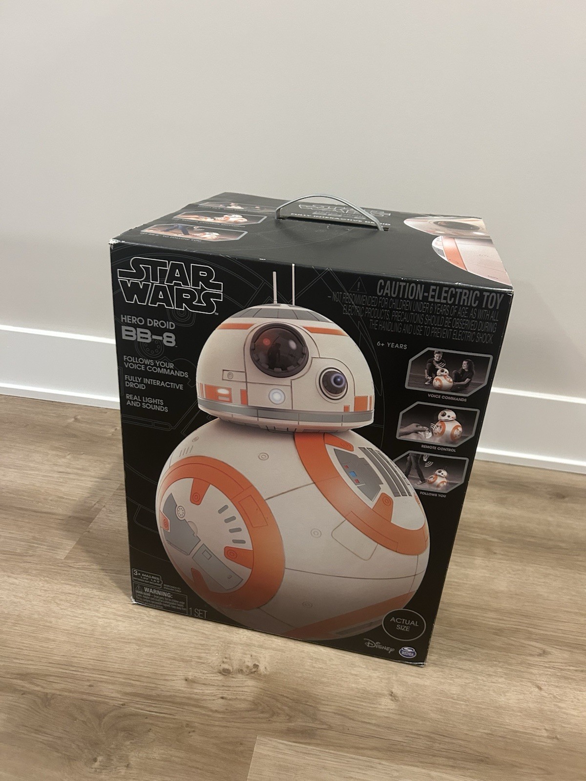 BB-8 Fully Interactive Remote-Controlled Droid Brand New Uno