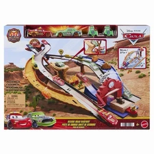 Disney Pixar Cars Race & Rescue Road Raceway Playset New
